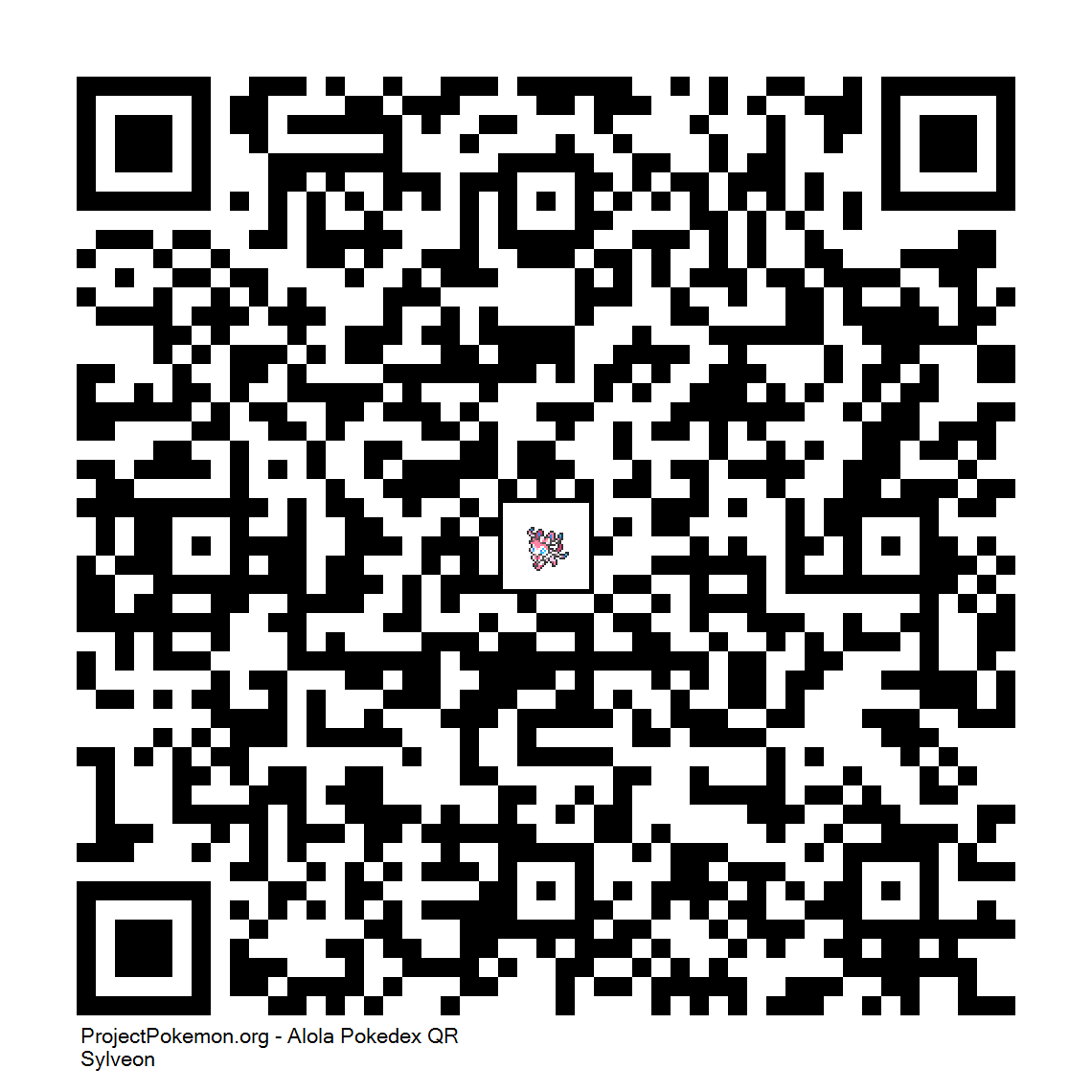 Cdigo QR de Sylveon